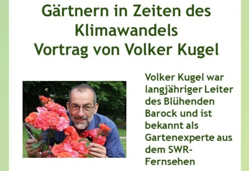 Volker Kugel gibt Tipps und Anregungen für das Gärtnern in immer heißeren klimatischen Bedingungen.