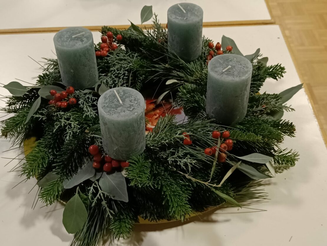 Adventskranz 3